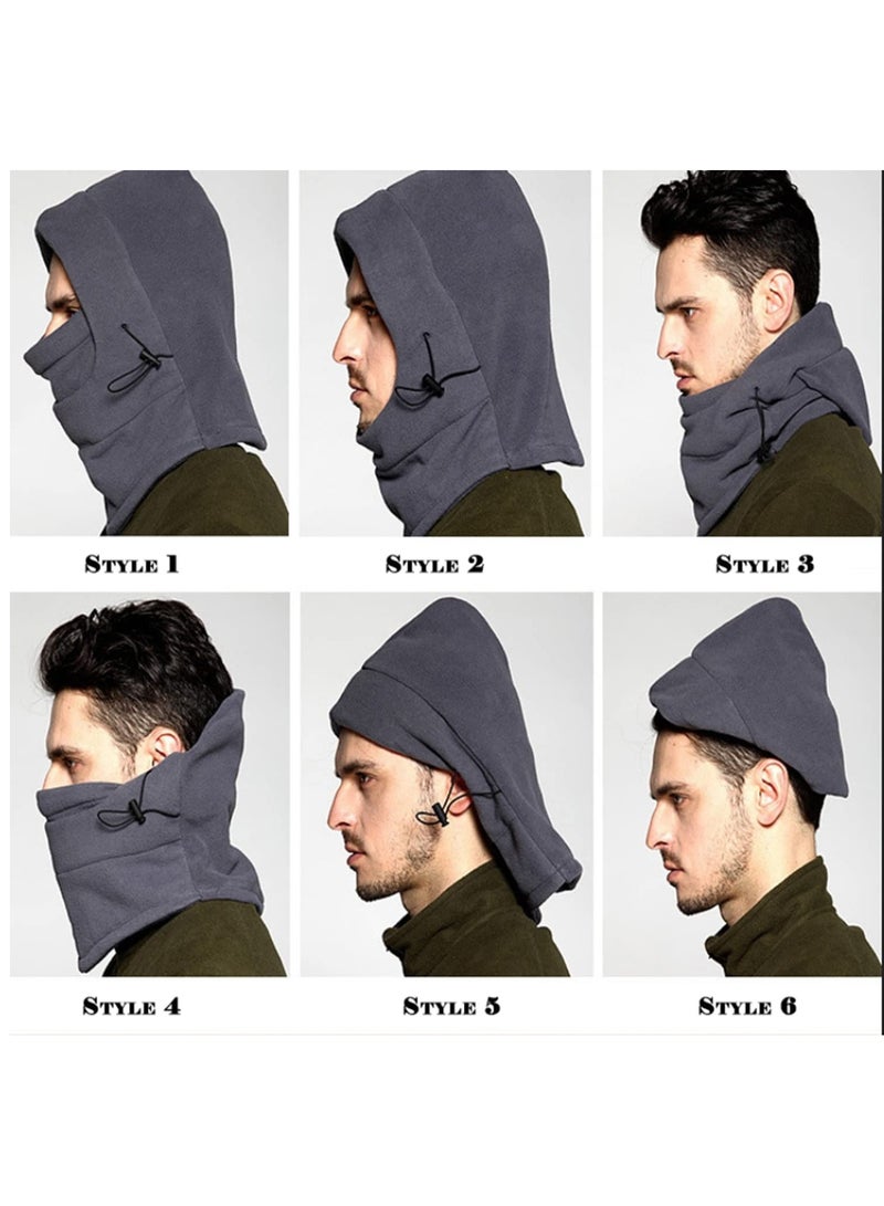 1PCS Full Face Mask Head and Neck Cover for Outdoor Sports Cycling Motorcycle Bike Ski Snowboard Fishing UV Protection Windproof Breathable Adjustable Balaclava - Image 3