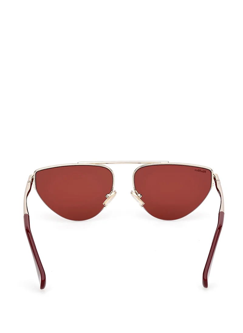 MaxMara Metal Shaped Sunglasses