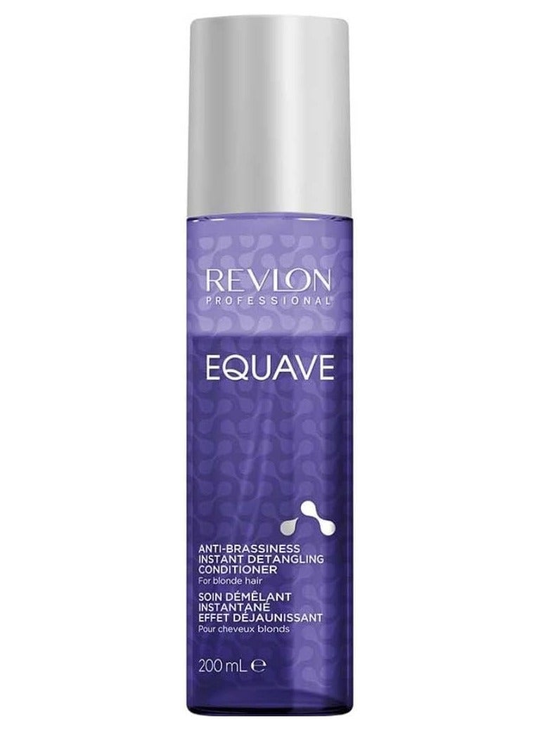 Revlon Equave Anti-Brassiness Instant Detangling Conditioner, 200 ml - Image 1
