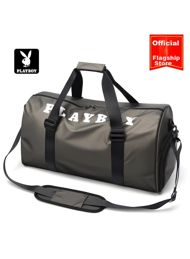 Playboy Travel Bag, Large Capacity Sports And Fitness Bag For Men, Handheld Travel Organizer, Luggage Bag, Women's Backpack - Image 5