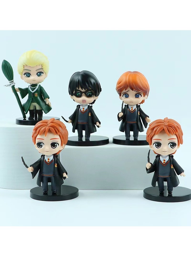 10-Piece Harry Potter Action Figure Toy, Cartoon Realistic Model Ornament High Quality Cartoon Figure Toy for Collection Decoration - Image 2