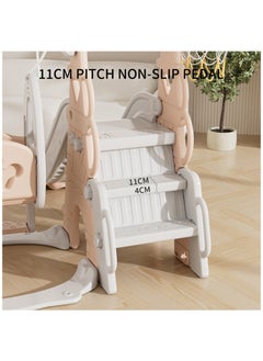 FULL JOY Princess 3*1 Slide With Swing  + Basketball 190*152*122 CM  - Image 5