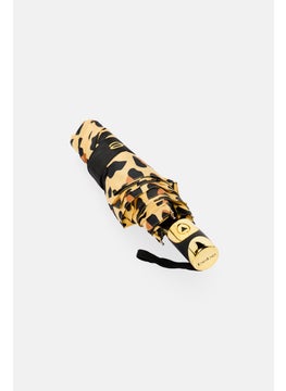 Animal Print Foldable Auto Open Umbrella, Multicolor