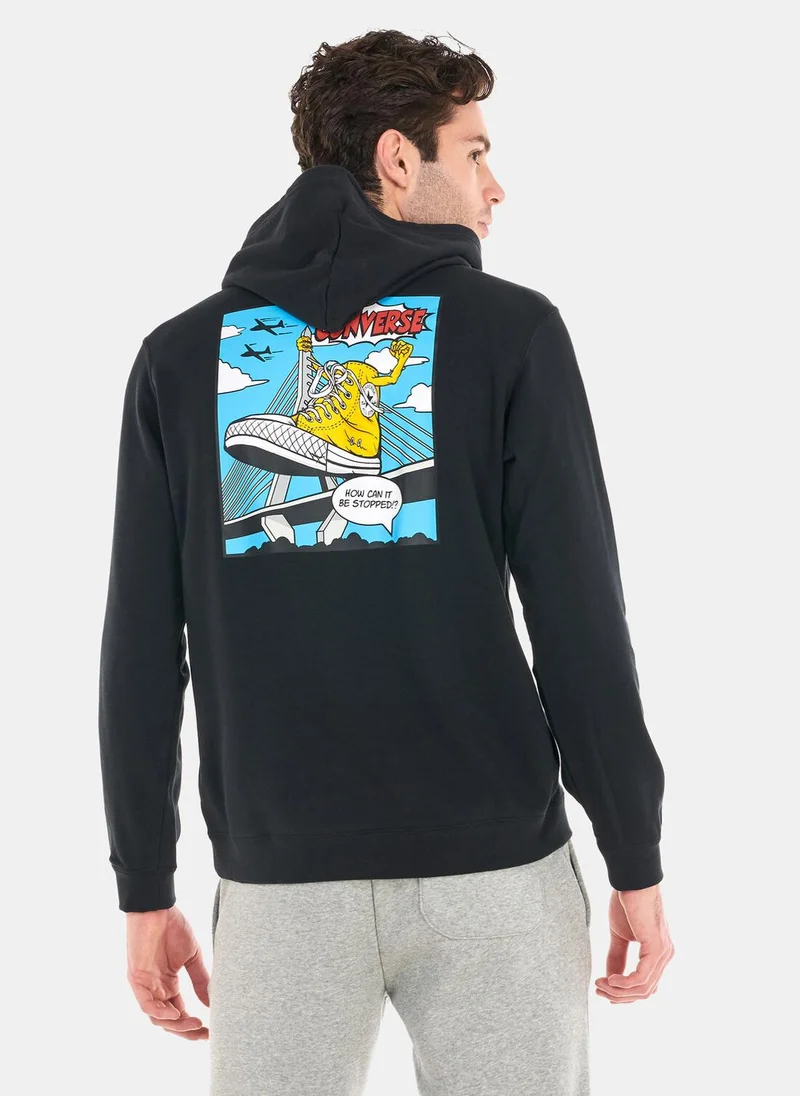 CONVERSE Men's Shoe Hero Hoodie