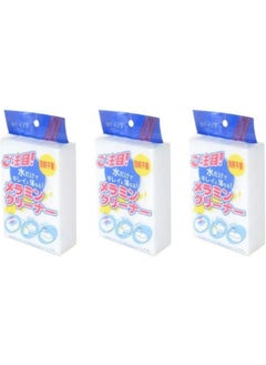 Multi-purpose Magic Sponge for Walls and Smooth Surfaces - Cleans, Polishes, Removes Stains and Dirt - Very Practical and Easy to Use Design - (3 Pack)