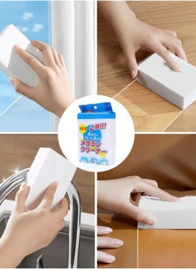 Generic - Multi-purpose Magic Sponge for Walls and Smooth Surfaces - Cleans, Polishes, Removes Stains and Dirt - Very Practical and Easy to Use Design - (3 Pack) - Image 1