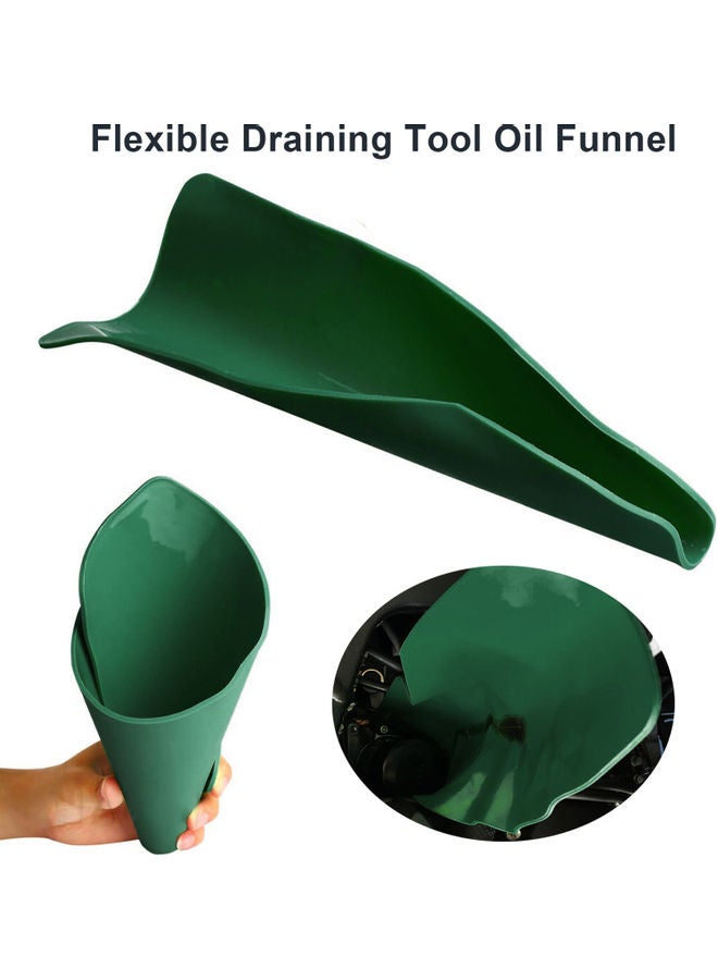 NIBEMINENT Flexible Draining Tool Oil Change Funnel - Image 3