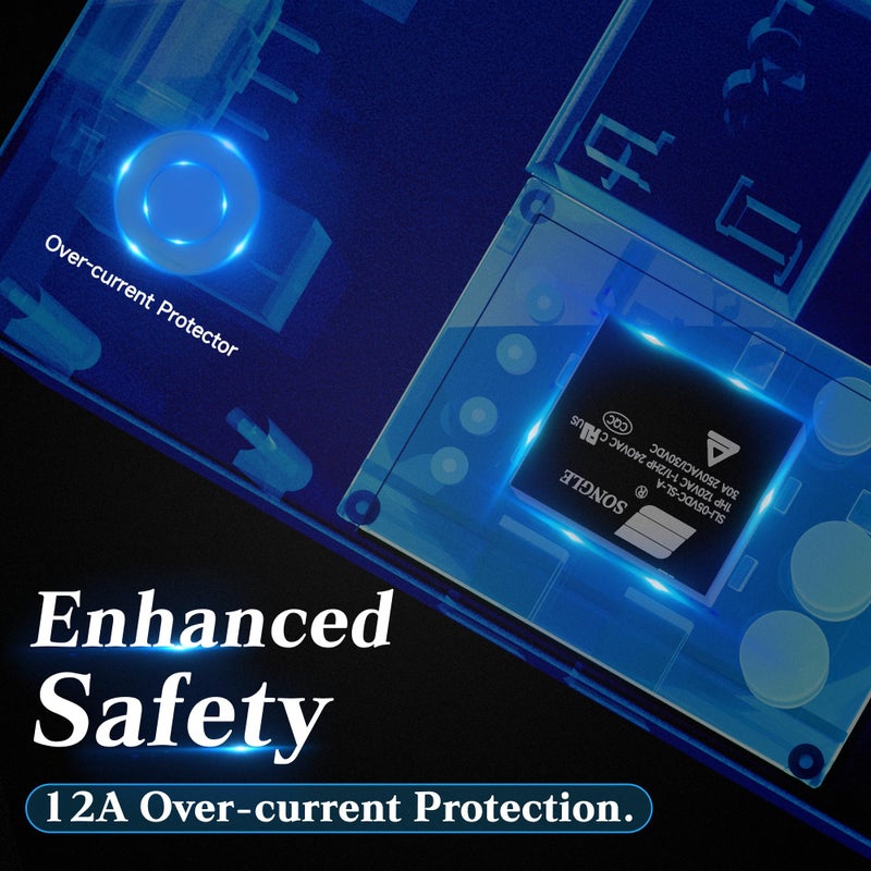 FoxAlien Relay Module Relay Switch for CNC Router Machines, Routers and Dust Collector Synchronously Control (110V US Sockets & Plug, for All FoxAlien Machines) - Image 2