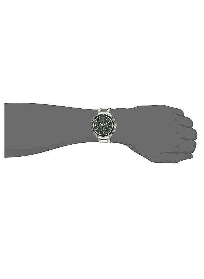 كاسيو ساعة كاسيو ايديفيس للرجال بقرص اسود ستانلس ستيل كرونوغراف - EFR-526D-1AVUDF - Image 3