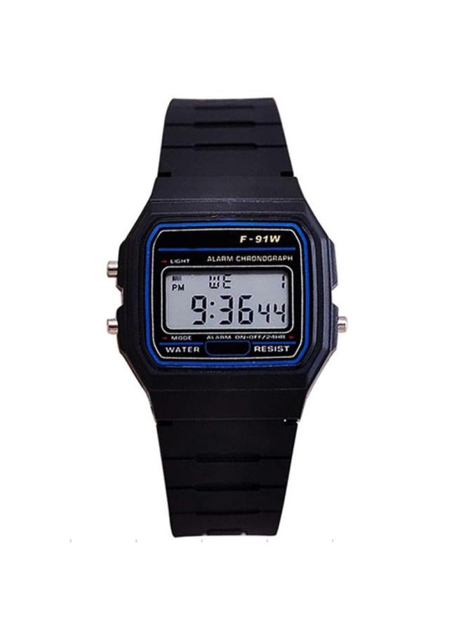 Ultra-thin Mark No Mark F9 W Sports Children's Electronic Metal Watch Multifunctional Luminous Alarm Clock Steel Band Watch