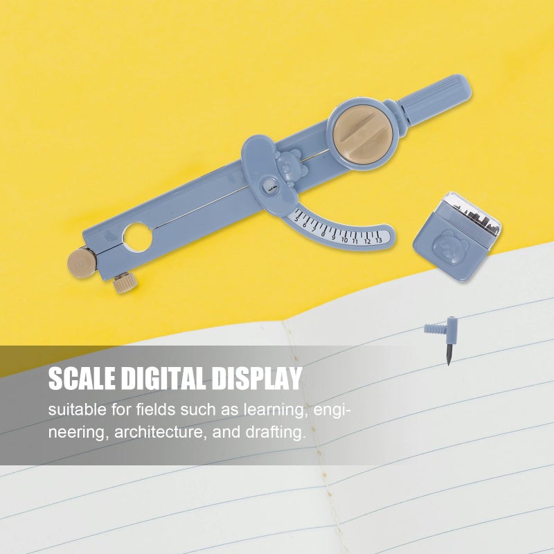 Pencil Compass for Precision Drawing, Durable and Lightweight for School Use - Image 5