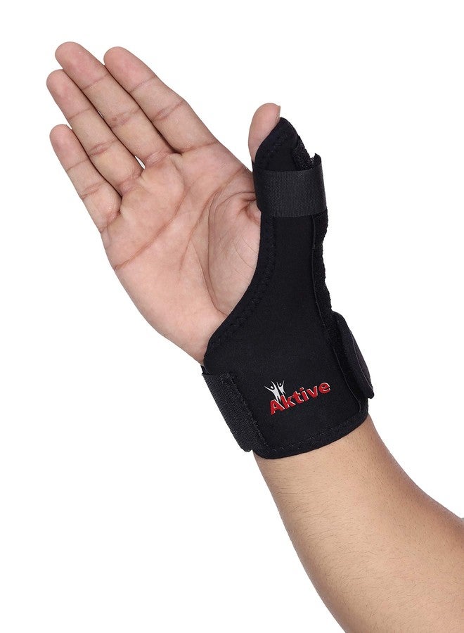 Aktive Support 535 Thumb Spica Support - Free Size (Black) - Image 1