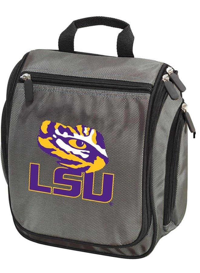 Broad Bay LSU Tigers Toiletry Bags or Mens Shaving Kits HANGABLE Travel Bag - Image 1