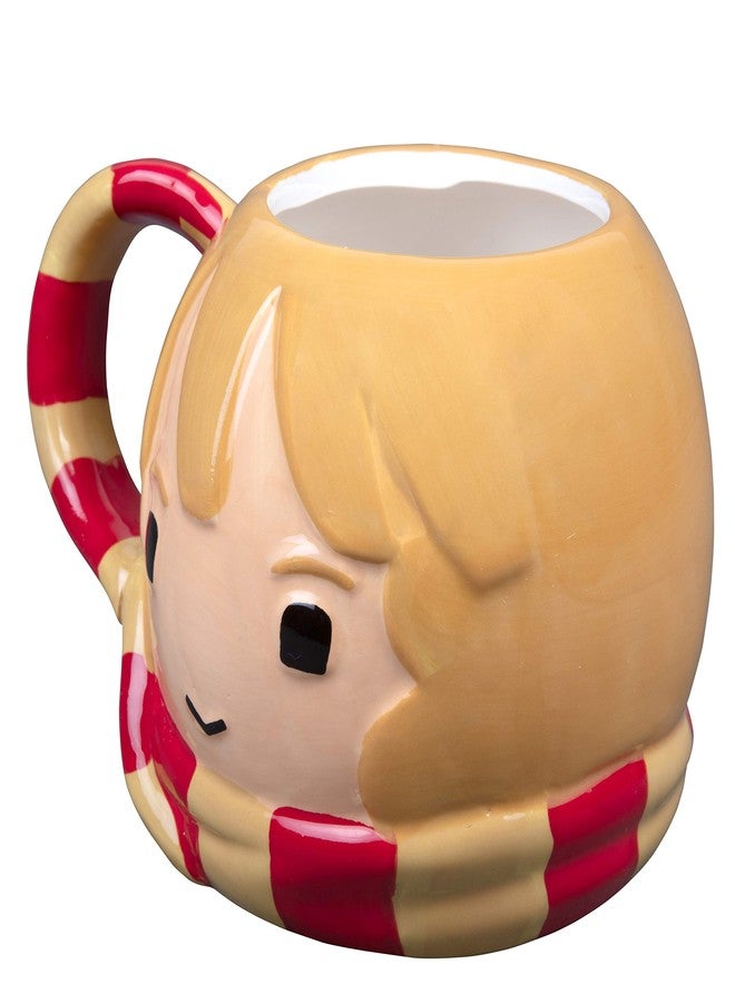Harry Potter Hermione Granger Coffee Mug, 24 oz - Cute Chibi Design with Gryffindor Scarf Handle - Officially Licensed - Book & Movie Gift for Kids, Teens, Adults - Image 3