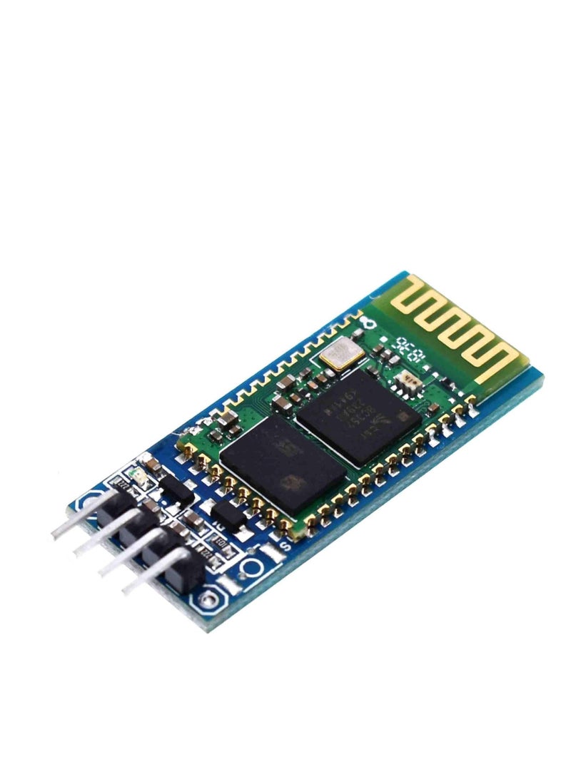 Generic - HC-06 RS232 4 Pin Wireless Bluetooth Serial RF Transceiver Module for Bi-Directional Serial Data Communication Channel in DIY Projects and Electronics Applications. - Image 1