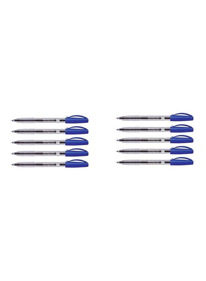 NIBEMINENT 10-Piece Ballpoint Pen Set Blue - Image 1