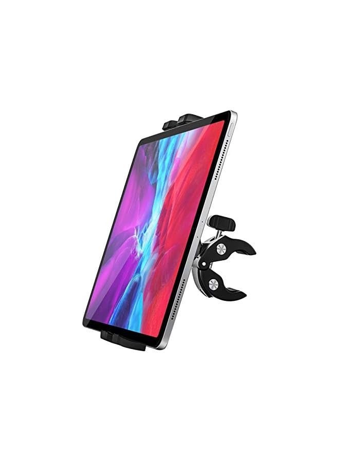 erorex Bike Tablet Mount, Motorcycle Bicycle Tablet Holder Stand, Cycling Tablet Handlebar Clamp with 360 Rotation for iPad Pro/Air/Mini, iPhone, Samsung Galaxy Tab, More 4-11" Cell Phones and Tablets - Image 1