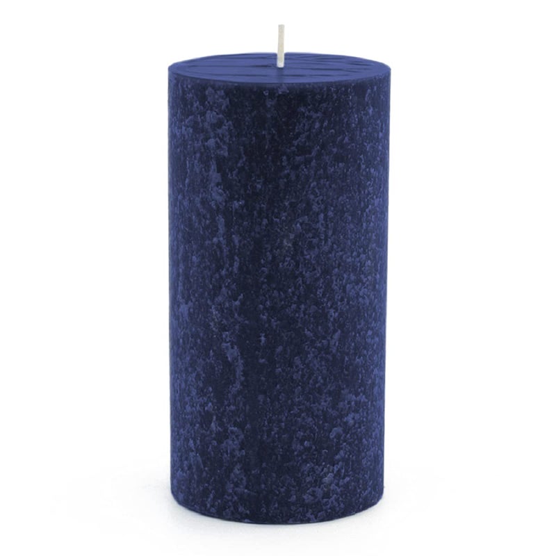 Root Candles Unscented Candles Premium Beeswax Blend Pillar Candle, 3 x 6-Inch, Abyss