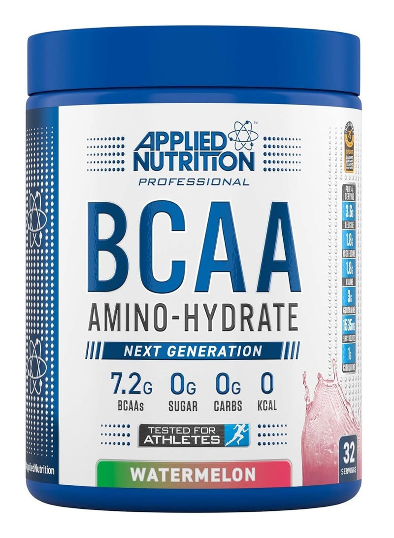 Applied Nutrition Bcaa Amino-Hydrate 450G Watermelon Flavor 32 Serving - Image 1