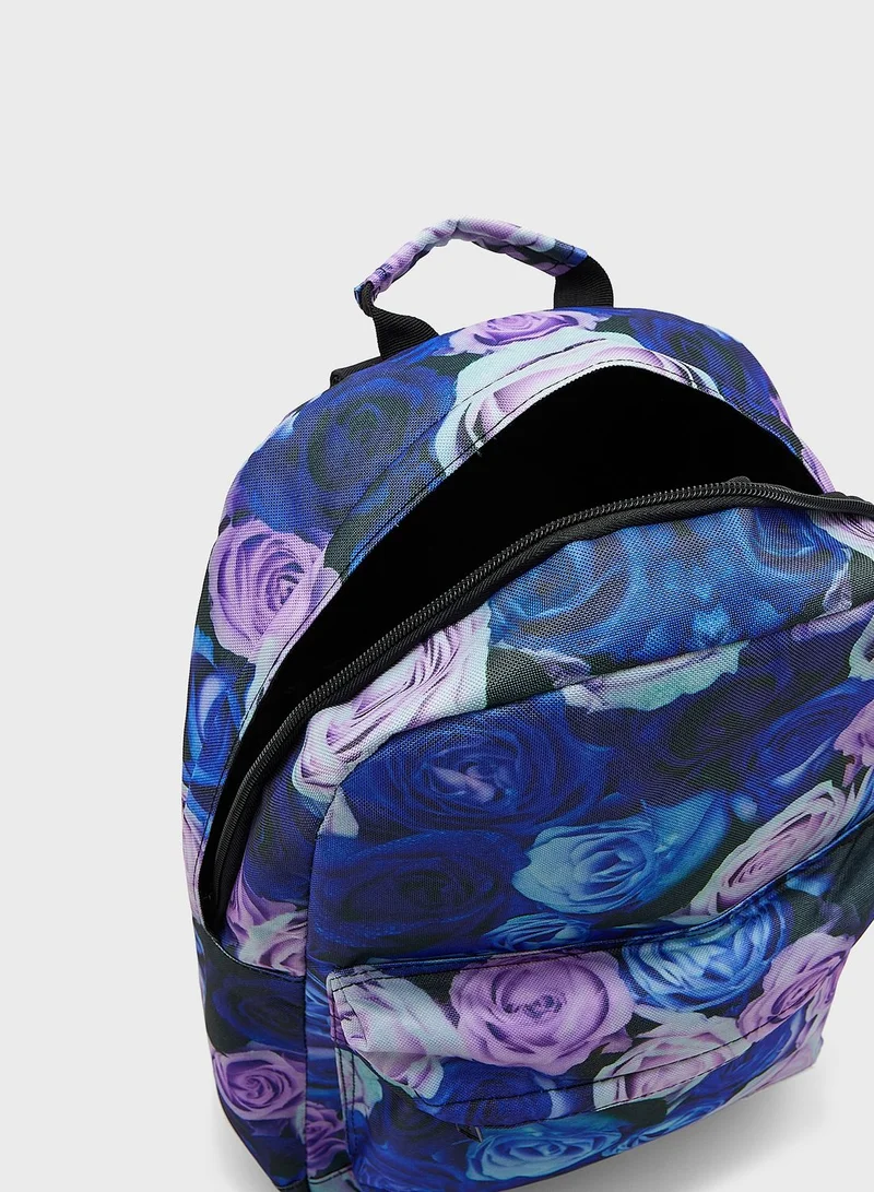 Spiral Top Handle Backpack