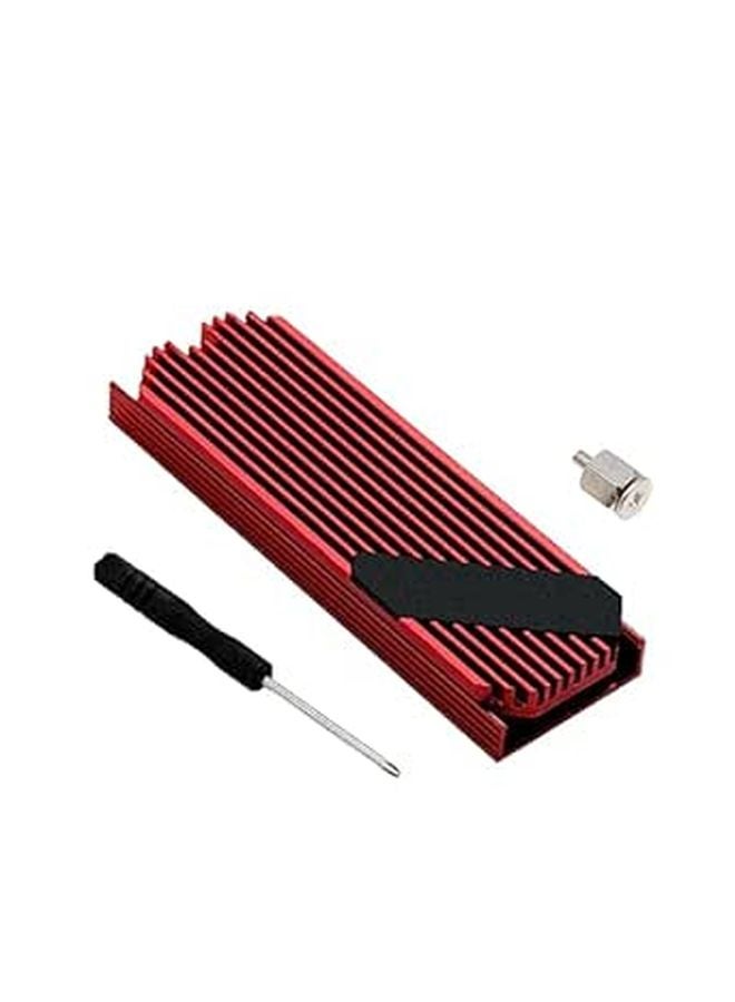 Aluminum SSD Heat Sink Cooler Fin Pad For Solid State Drive Cooling High Performance - Image 1