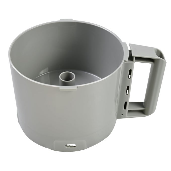 112204S FOOD PROCESSOR GRAY BOWL 3 QUART COMPATIBLE WITH ROBOT COUPE R2 3L GBR2 DICE R2 DICE R2B R2N