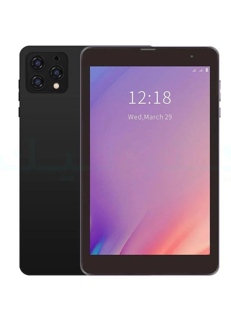 AirTab - 8 -Inch Smart Tablet A08 Android 13 Tablet With 1TB Storage and 16GB RAM Quad Core Wi-Fi LTE Dual Sim with Keyboard - BLACK - Image 1