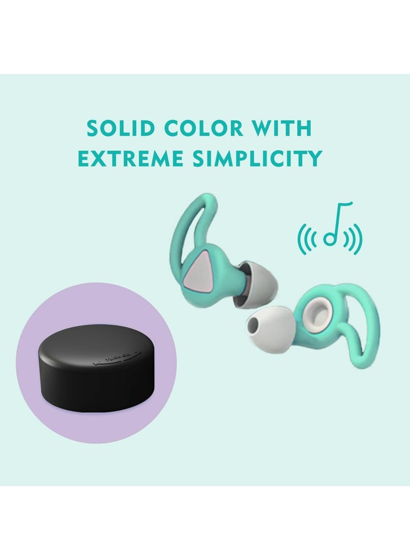 LLASIDO Swimming earplugs, noise cancelling earplugs, ultra comfortable reusable, noise cancelling earplugs for sleeping, deep focus swimming, travel noise sensitive flexible hearing protection, noise cancelling soft earplugs for sleeping, reusable waterproof silicone earplugs, hearing protection earplugs, soundproofing snoring, swimming, motorcycle - Image 4