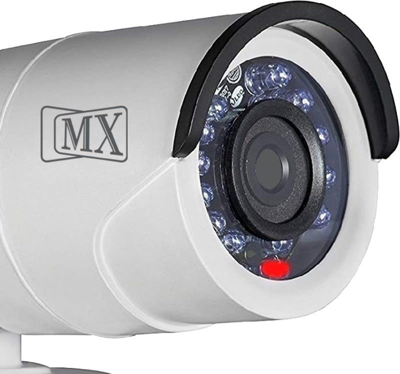 MX 4Pcs of Dummy Fake Simulated Infrared IR LED Sensor Black Bullet Security Camera (1 Channel) - Image 2