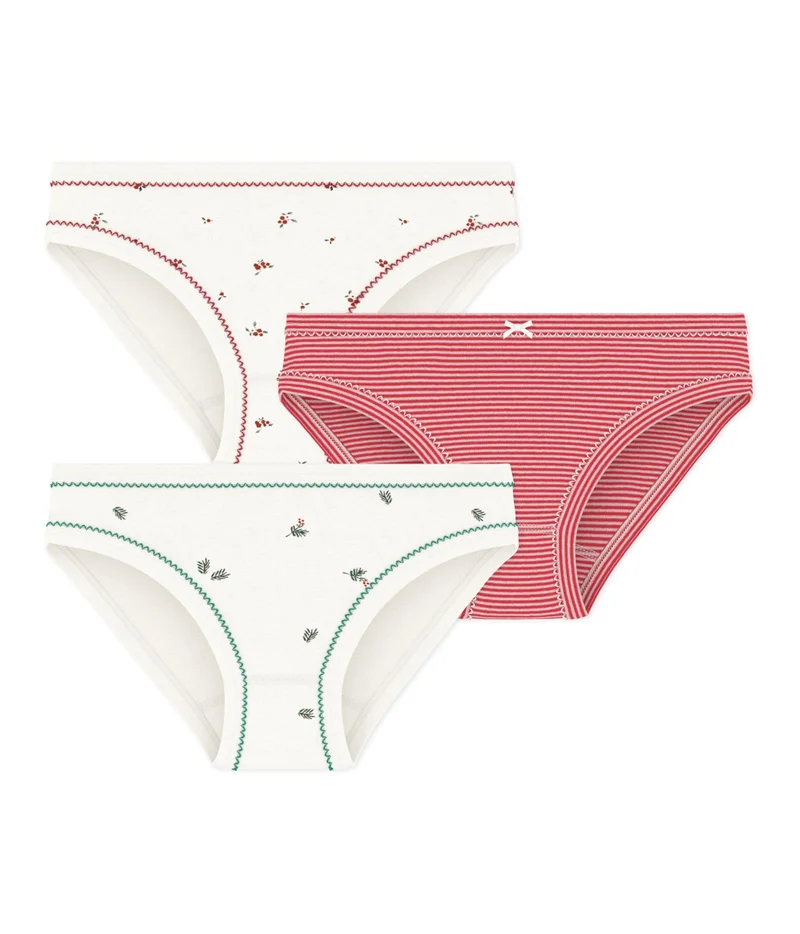 Petit Bateau Pack Of Children's Printed Cotton Pants