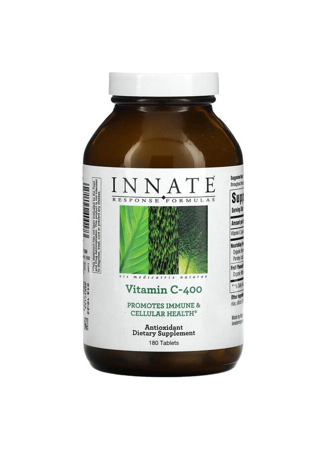 Innate Response Formulas Vitamin C-400, 180 Tablets  - Image 1