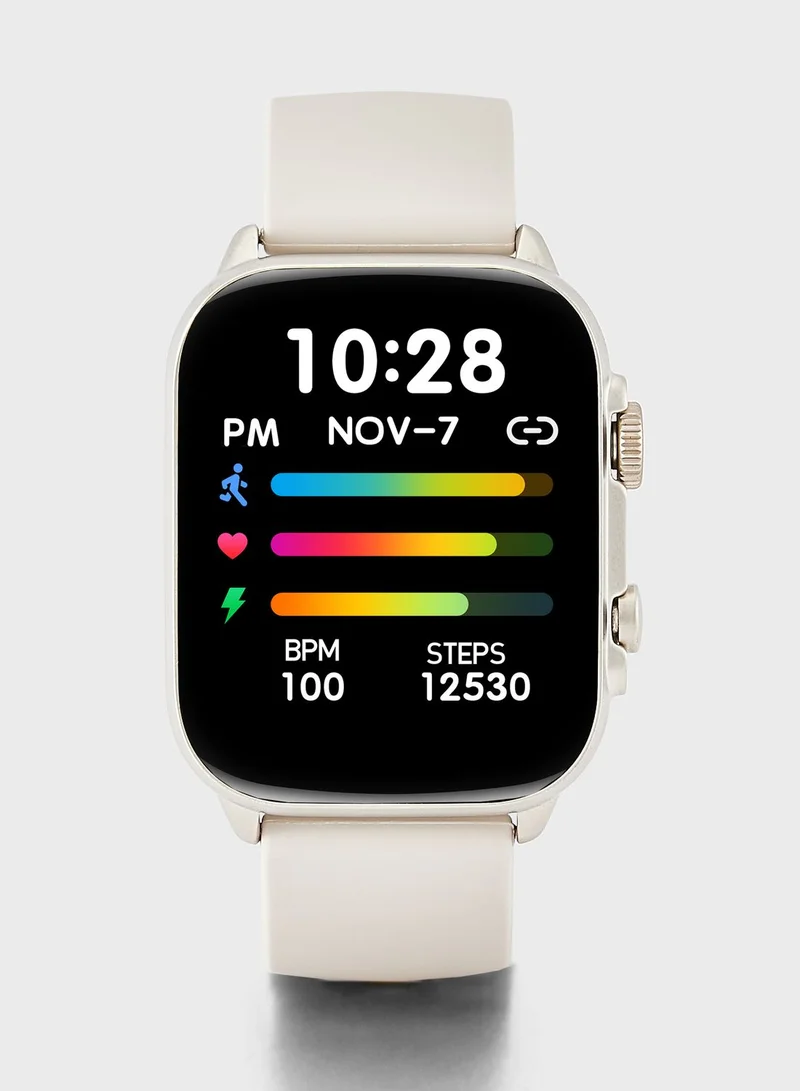 Ginger Smartwatch With Bluetooth Call,Multiple Health &amp; Fitness Features