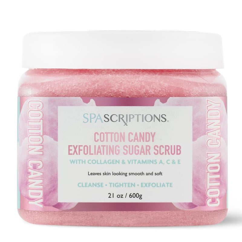Spascriptions Body Scrubs 21 Oz 21 oz Cotton Candy