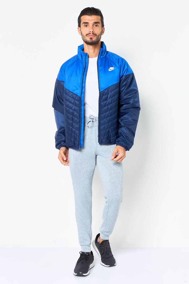 Nike جاكيت خارجي طويل الأكمام للرجال بتقنية ثيرما فيت، متعدد الألوان - Image 4