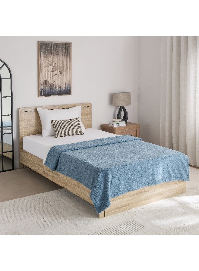 Home Box Logan Teddy Double Layer Twin Blanket 150 x 200 cm - Image 1