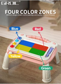 GROIC Large Magnetic Drawing Board Toddler Toys Erasable Doodle Board Creative Kids Toys Preschool Learning Toys Birthday Gift for Boys Girls  - Image 3