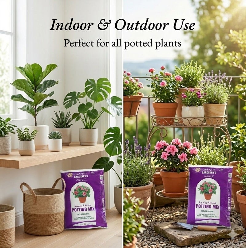 GARDENER'S All-Purpose Potting Soil & Garden Mix 10L – Nutrient-Rich Organic Planting Soil for Indoor & Outdoor Plants, Vegetables, Flowers, Herbs & Shrubs – Ideal for Garden Beds & Raised Beds - "Weight 3KG" - Image 4