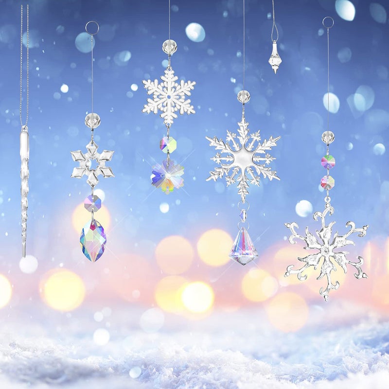 20 Pcs Crystal Sun Catcher Wall Hanging Crystal Ornament - Image 3