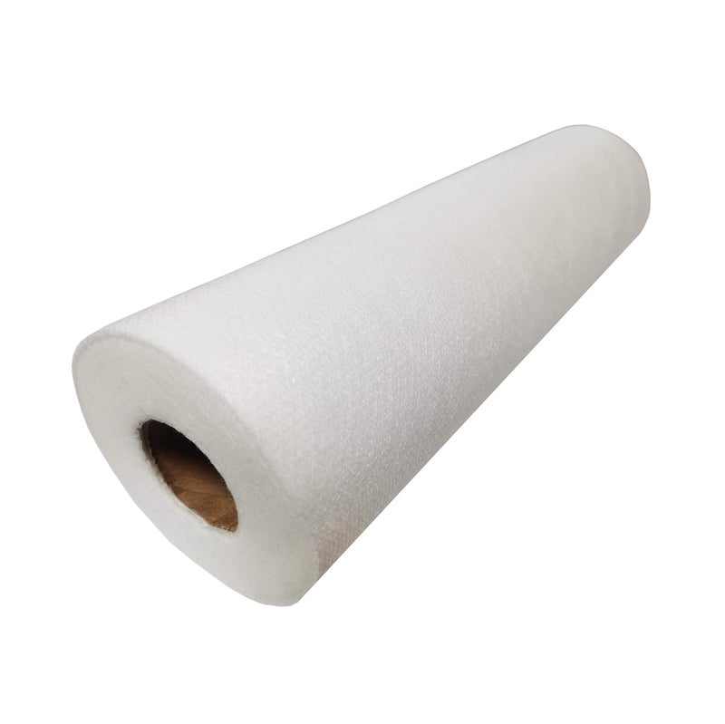 HimaPro No Show Cutaway Invisible Mesh Machine Embroidery Stabilizer Roll - Light to Medium Weight 1.8 Ounce(12 inch x 25 Yard) - Made of Embossed Nylon - Image 4