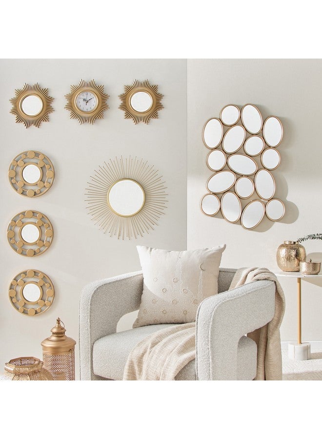 Home Box مجموعة مرايا دائرية 3 قطع 25 × 25 سم - Image 4