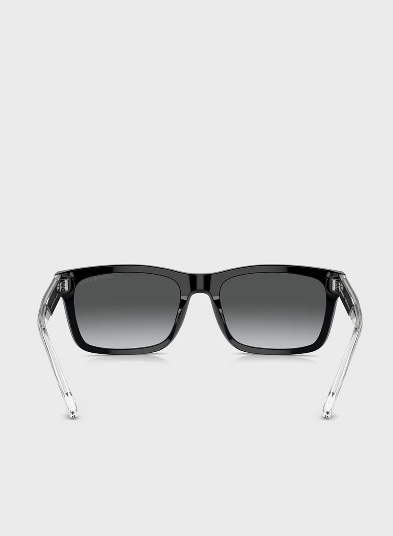 EMPORIO ARMANI 0Ea4224 Wayfarers Sunglasses