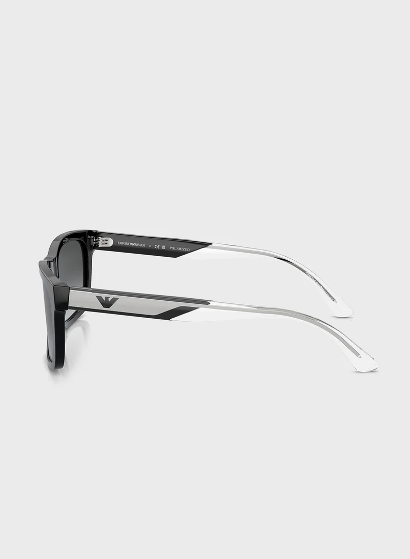 EMPORIO ARMANI 0Ea4224 Wayfarers Sunglasses