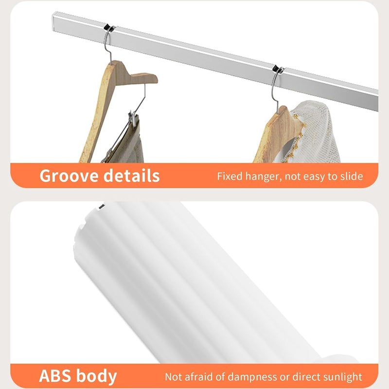RIVUGJA Foldable WallMounted Clothe Drying Rack SpaceSaving Octopus Design with 7 Adjustable Arms Durable Aluminum Laundry Hanger for Indoor Outdoor Use Ideal for Bathrooms Balconies more - Image 3