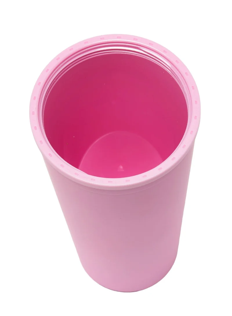 Prickly Pear Pink Sippy 24 Oz Plastic Water Bottle