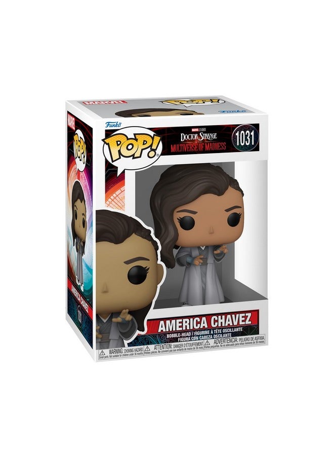 Funko Funko Pop Marvel: Doctor Strange Multiverse of Madness - America Chavez - Collectable Vinyl Figure - Gift Idea - Official Merchandise - Toys for Kids & Adults - Superheroes Fans  - Image 1