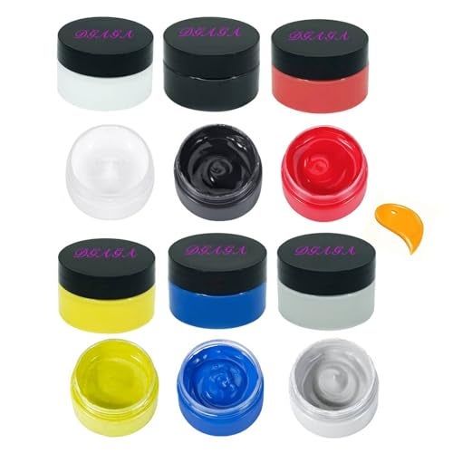 DGAGA Chalk Paste Chalk Paste Paint for Stencils Self Adhesive Stencils Paint Screen Printing Ink for Mesh Transfer,Stencil Paste for Painting on Wood Canvas,Glass,Chalk Arts,Crafts,DIY Home Decor - Image 1