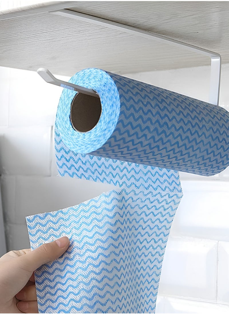 YASHTECH J Cloth Blue, Disposable Cleaning Cloths for Kitchens, Bathrooms & General Areas, Absorbent, Quick-Drying, Washable & Lightweight, 4 Rolls  - Image 2