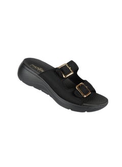 092-2976 Michelle Morgan Ladies Casual Sandals Black 214RJ533