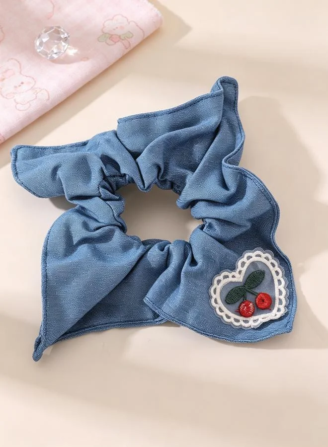 Take Two  Cherry Patch Detail Hair Scrunchie for Women | Best Price UAE