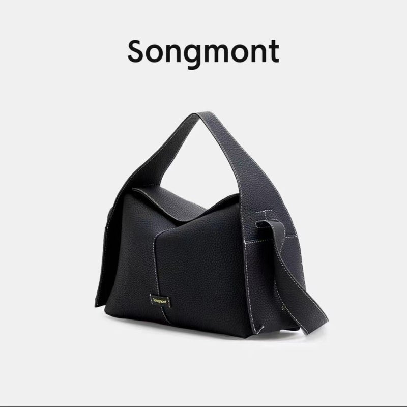 Song New Ear Hanging Series Eaves Bag Small And Medium Designer Spring And Cowhide Shoulder Crossbody Tote Bag - Image 1